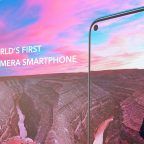 Huawei показала первый смартфон с отверстием в экране под селфи-камеру