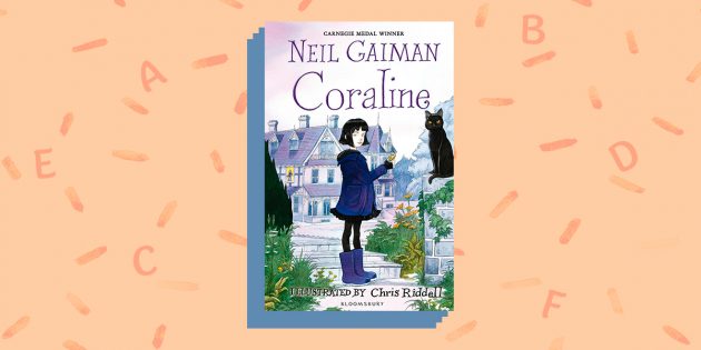 книги на английском языке: «Coraline», Neil Gaima