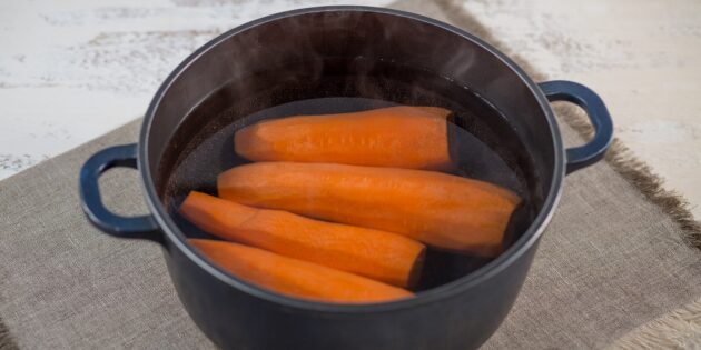 Как и сколько варить морковь: Варка в кастрюле