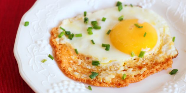 Блюда из яиц: жареные яйца