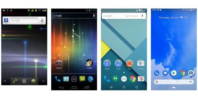 Смартфоны на Android: интерфейс ОС всё время меняется