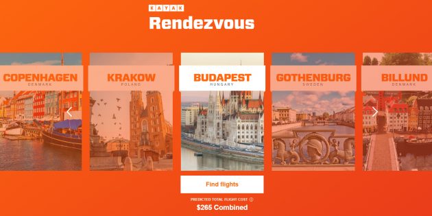 Rendezvous: сервис определит подходящие города