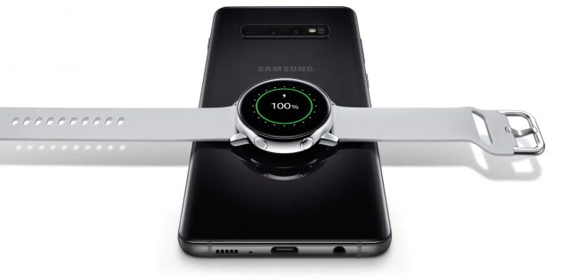 Galaxy Watch Active: умные часы с поддержкой беспроводной зарядки