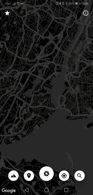 Cartogram — обои для Android на основе карт Google