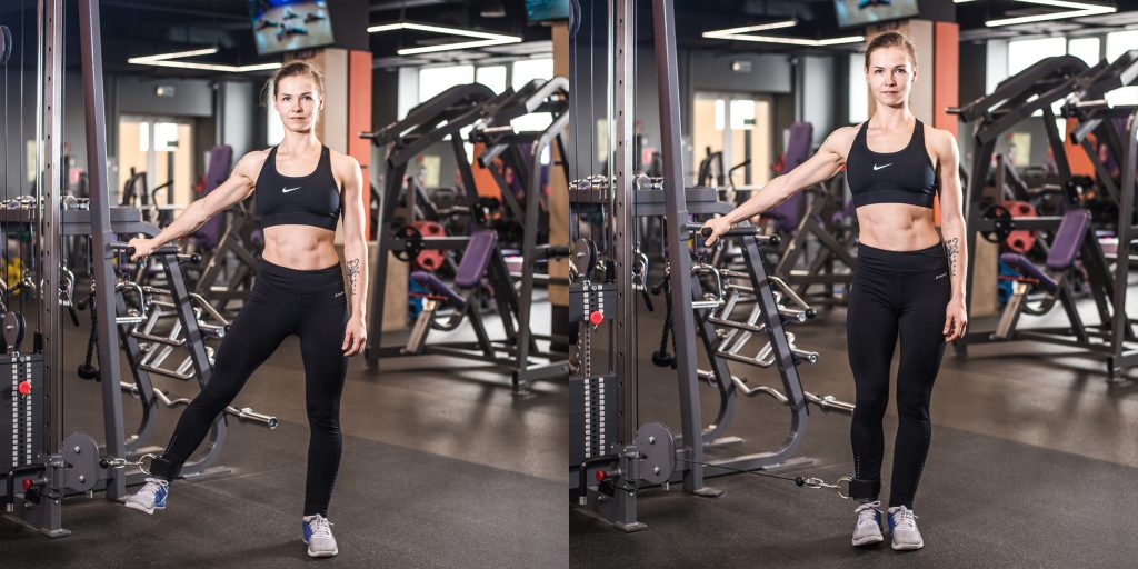 Упражнения для ног: приведение ног