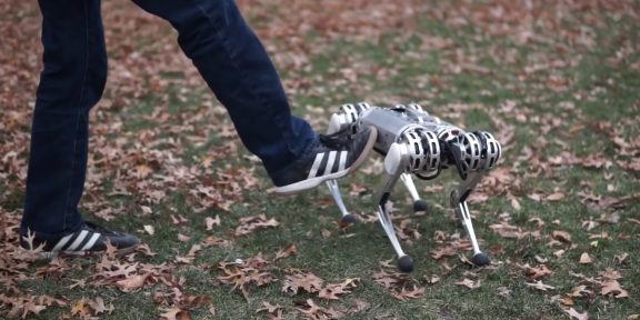 Видео дня: четвероногий робот MIT освоил сальто назад
