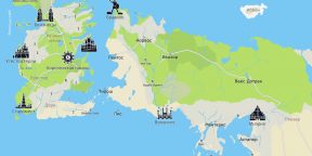 Сервис 2ГИС запустил интерактивную карту мира «Игры престолов»