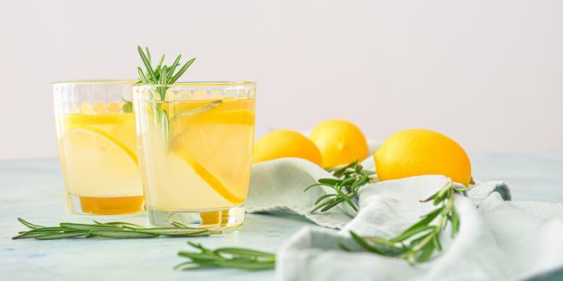 Лимонад с розмарином