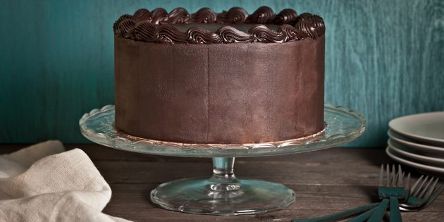 Шоколадный крем ганаш для торта