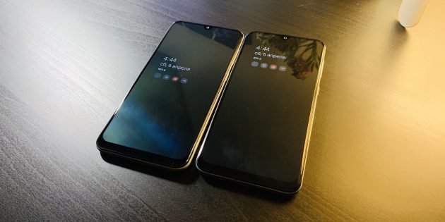 Samsung Galaxy A30 и Samsung Galaxy A50: Always On Display
