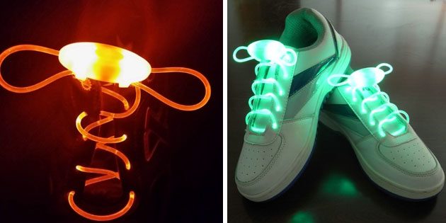 Шнурки с подсветкой