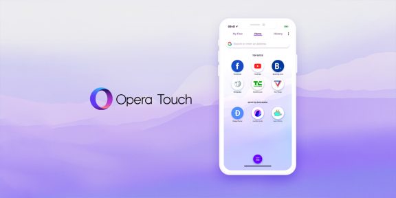 Браузер Opera с поддержкой криптовалют теперь есть и на iOS