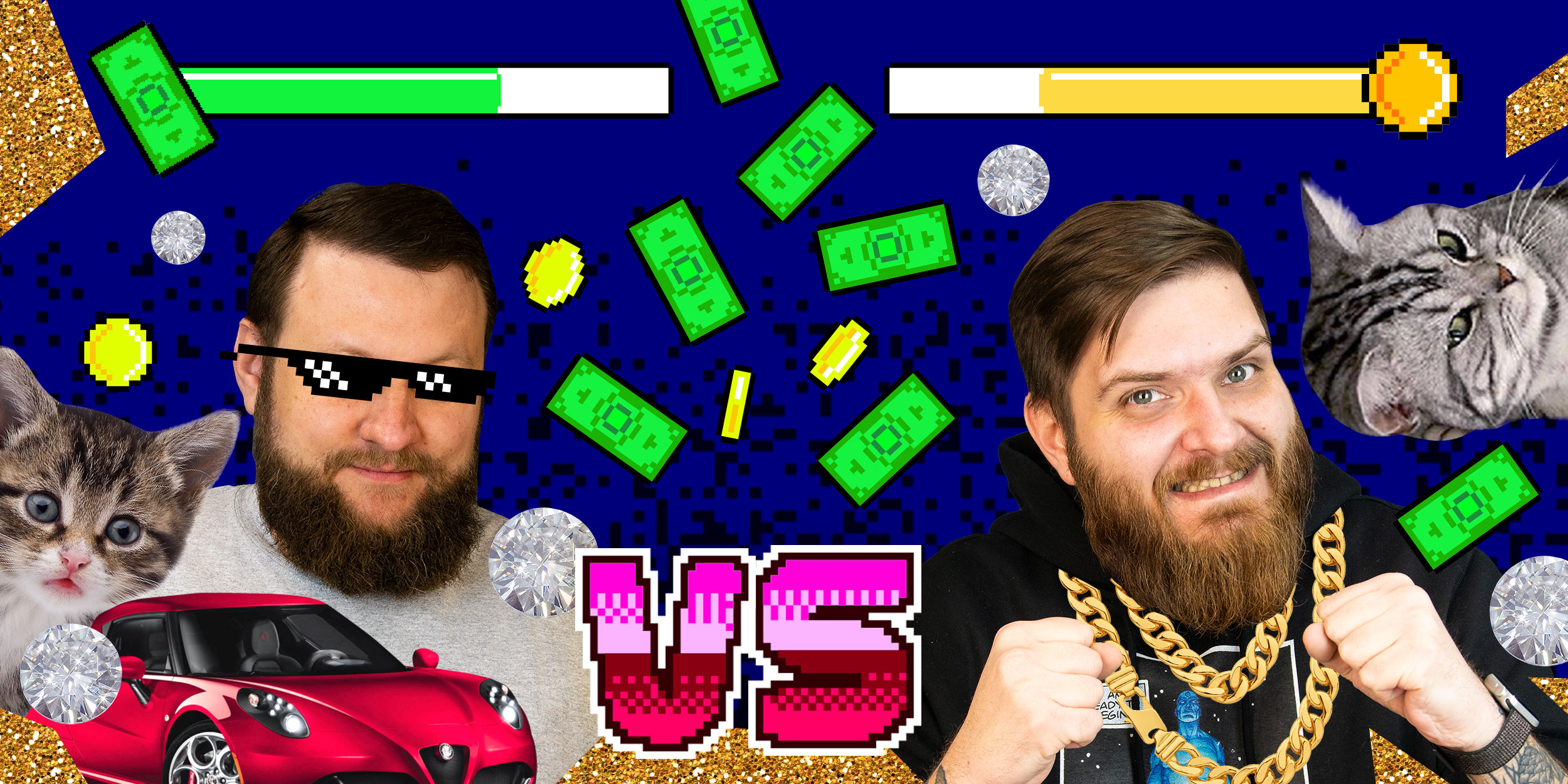 ЧЕЛЛЕНДЖ: Разбогатей или сбрей. Кто потеряет бороду?