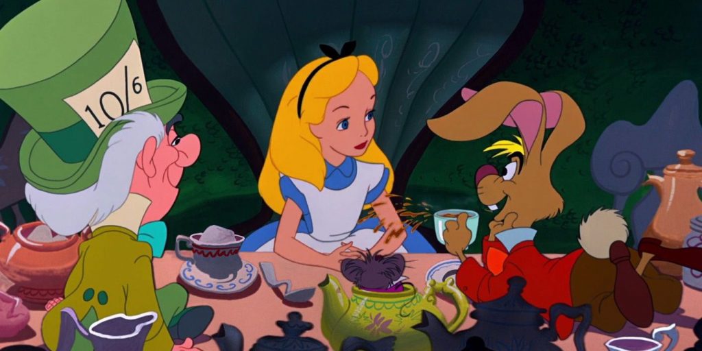Кадр из мультфильма «Алиса в Стране чудес» 1951 года