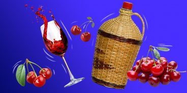 Домашнее вишневое вино из замороженной вишни