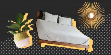 Оформление стены в спальне над кроватью — как украсить стены в спальне у изголовья кровати