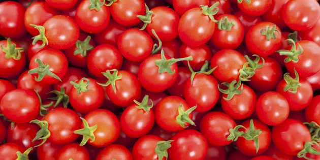 Продукты, содержащие антиоксиданты: помидоры 