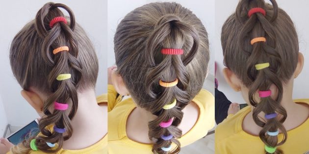 Прически на средние волосы для ребенка 5 лет thumbnail