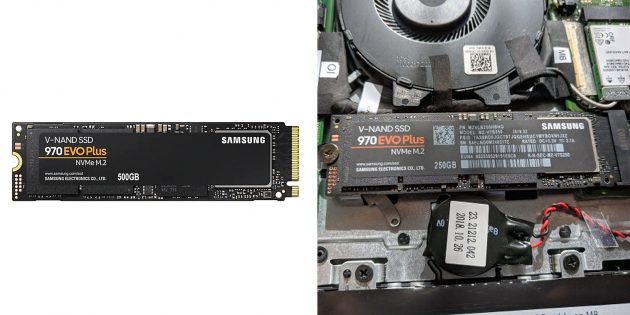 SSD Samsung 970 Evo Plus