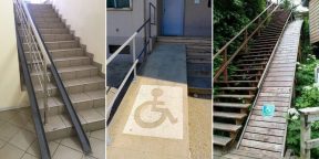 Недоступная среда: 20 примеров ужасных пандусов для людей с колясками