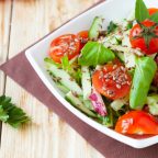 7 лучших салатов из огурцов на зиму