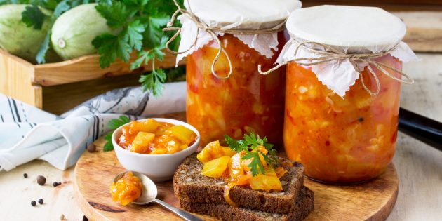 Кабачки в томатном соусе с помидором и сладким перцем – пошаговый рецепт приготовления с фото