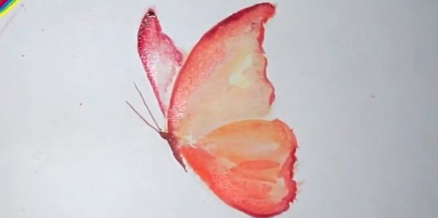 Рисуем бабочку «Butterfly» Timelapse video