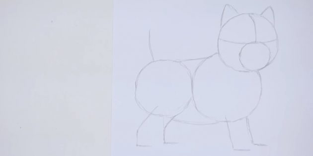 Как нарисовать собаку ребенку 5 лет поэтапно простые thumbnail