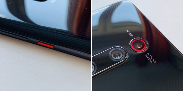 Xiaomi Mi 9T Pro: элементы красного цвета