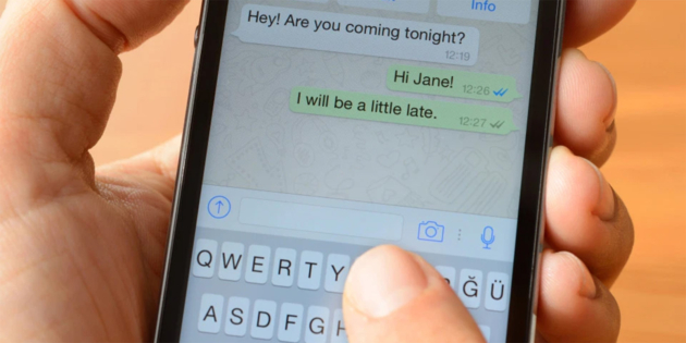 � WhatsApp ����� �������� �����. �������� ��������� �� ������� ������������ � ���� �����