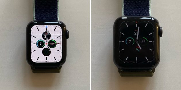 Apple Watch Series 5: циферблат «Меридиан»