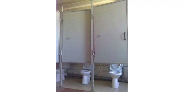 туалетные кабинки