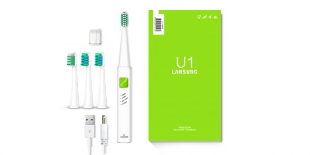 Электрическая зубная щётка от Lansung