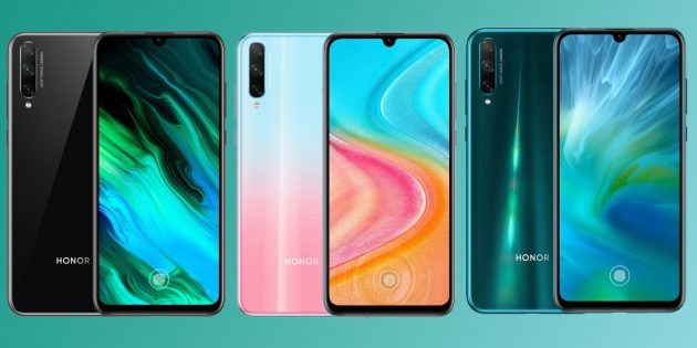 Huawei анонсировала новый Honor 20 Lite: бюджетник с тройной камерой и сканером отпечатков в дисплее