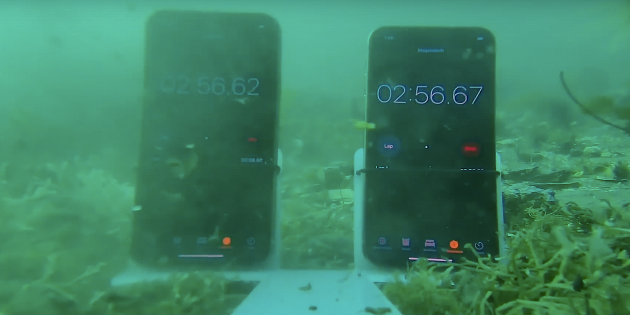 Смартфоны для водолазов: iPhone 11 и 11 Pro удивили в тесте на водонепроницаемость