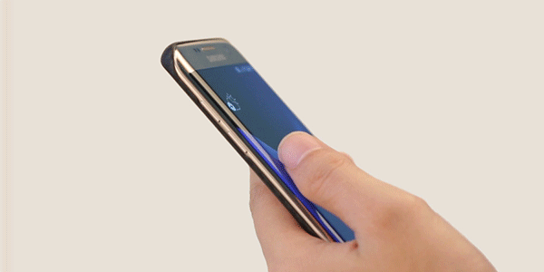 Неудобное управление в смартфоне с изогнутым экраном