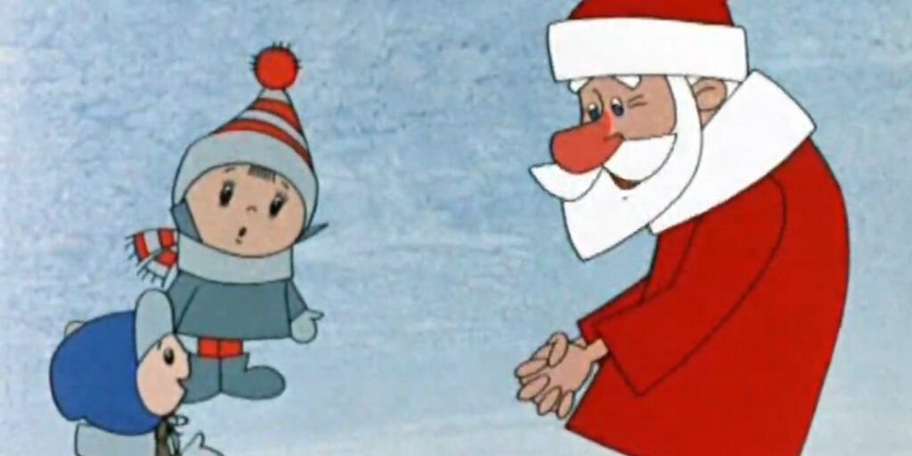 Новогодние мультики: «Дед Мороз и лето»