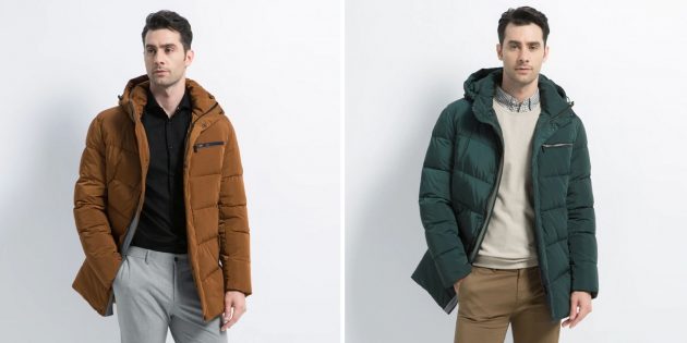 Купить мужскую зимнюю куртку можно на AliExpress