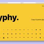 Glyphy.io — доступ к нестандартным Unicode-символам в один клик