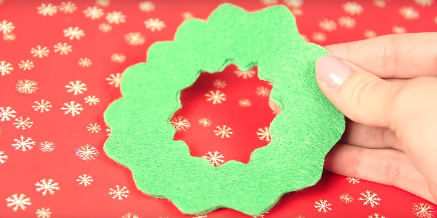 Сделайте узор на обеих деталях