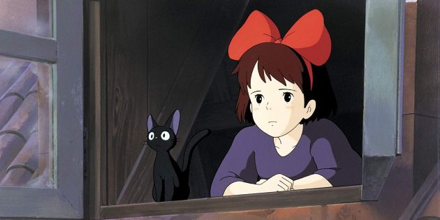 Кадр из мультфильма для девочек «Ведьмина служба доставки»