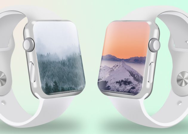 Подборка: 12 атмосферных зимних заставок для Apple Watch
