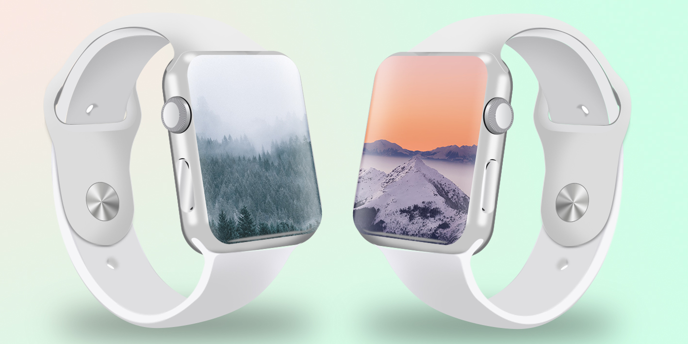 Подборка: 12 атмосферных зимних заставок для Apple Watch