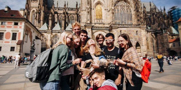 Обучение в Чехии: отдых студентов языковой школы GoStudy