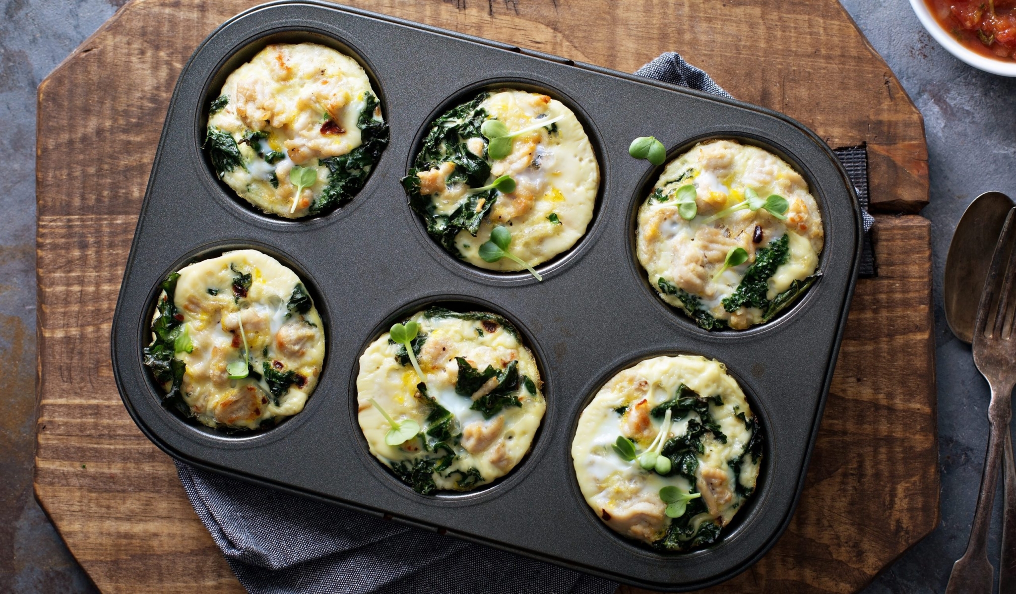 Яичные маффины