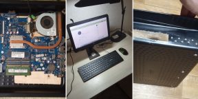 Лайфхак: как превратить ноутбук в моноблок при помощи противня