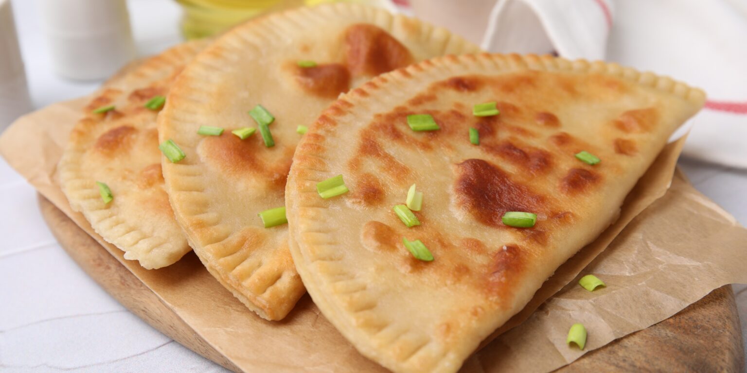 Чебуреки с тыквой постные