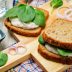 Вегетарианские сэндвичи с фасолевым паштетом