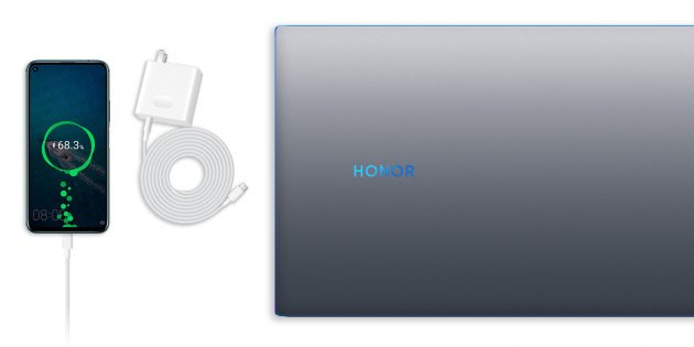 Honor представила обновлённые ноутбуки MagicBook с быстрой зарядкой через USB-C