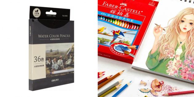 Что подарить дочке на 8 Марта: набор цветных карандашей